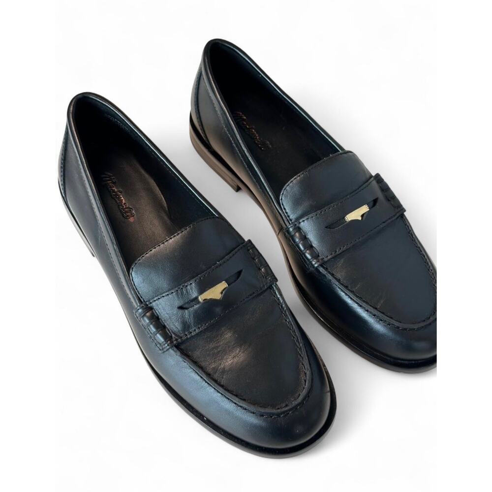 Madewell Black Grayson Penny Loafers -NWOB